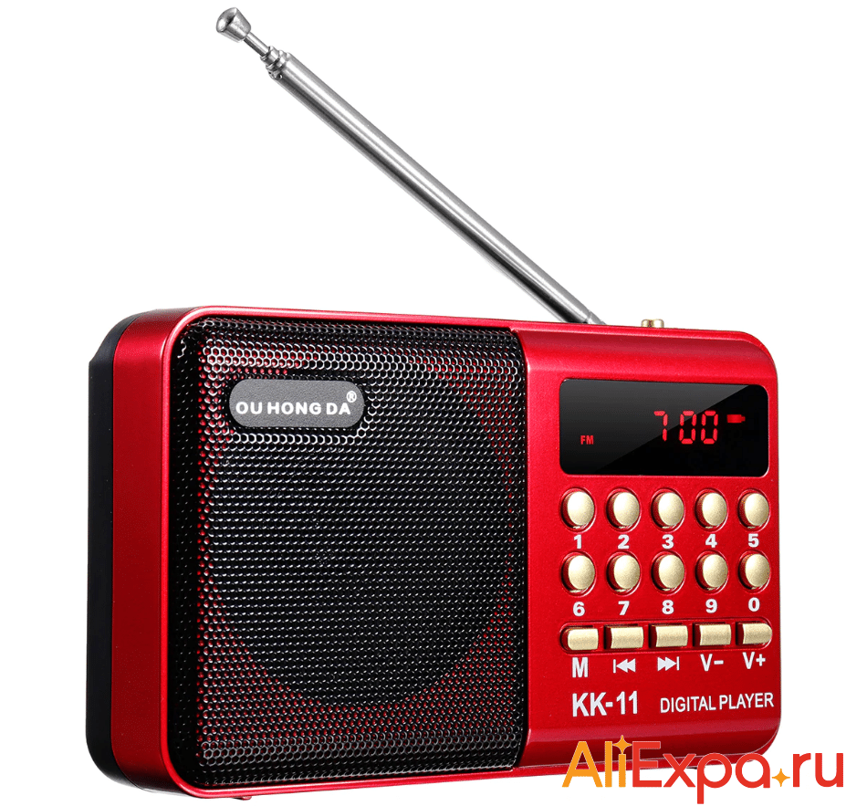 FM-радио c MP3 и USB ECsee купить на Алиэкспресс